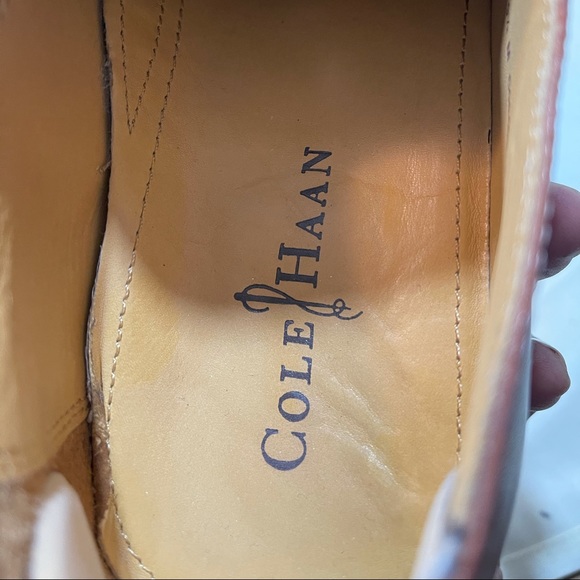 Cole Haan Men Walnut Apron Toe Slip-on Loafers 9.5 main image 6